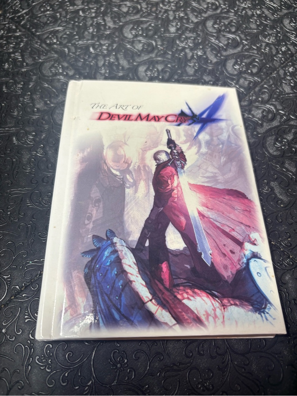 New The Art of Devil May Cry Hardcover Artbook - White/Red
